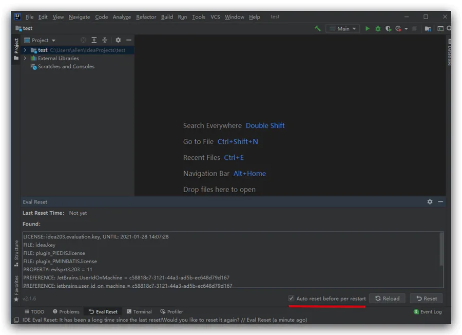 IntelliJ IDEA 2021.1激活破解无限试用30天-图片17