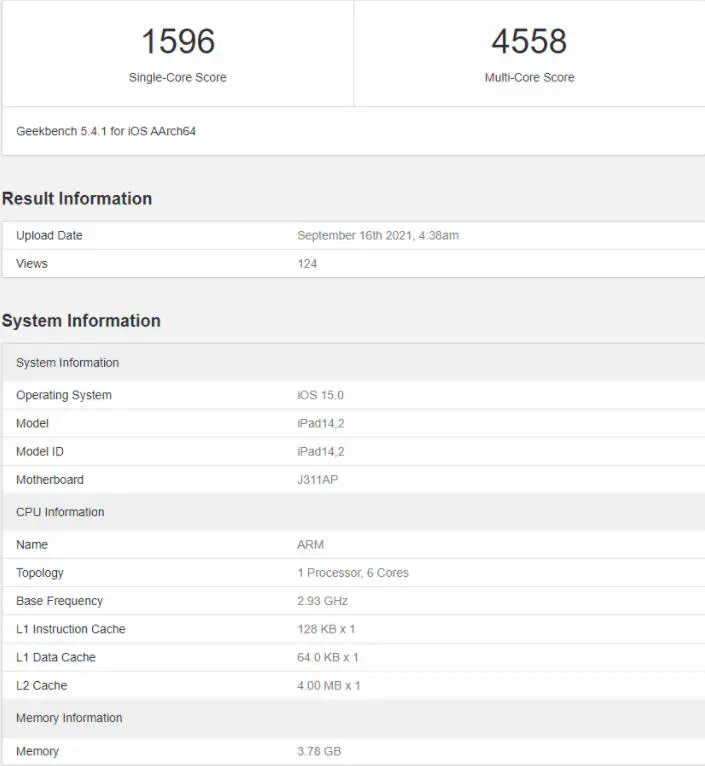 继iPhone13被砍GPU后,iPad mini6也惨遭砍CPU,老黄看了直呼内行-图片3