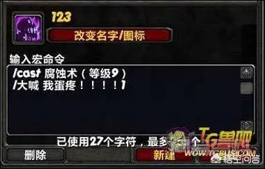 魔兽世界中有哪些好用好玩的宏命令?-图片2