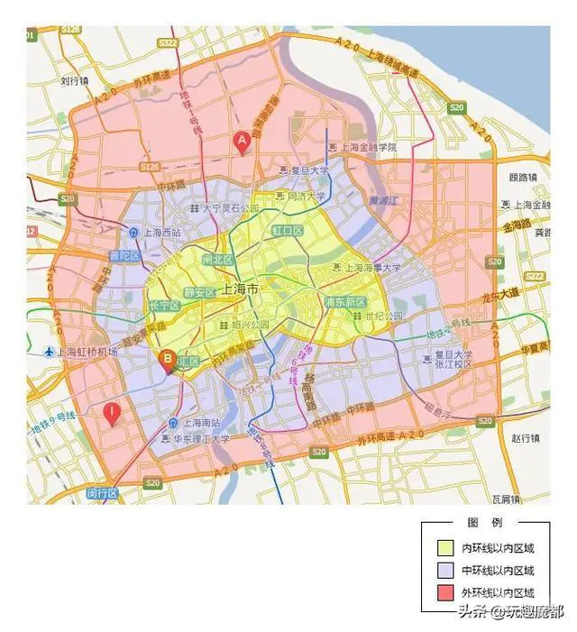 为什么上海的外环是高速,中环是路,内环是高架路?-图片2
