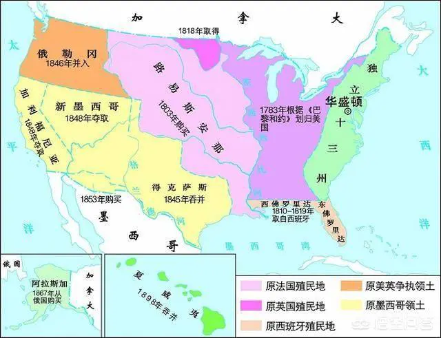 实力强大的美国为什么不统一北美大陆,做世界第一领土的大国?-图片4
