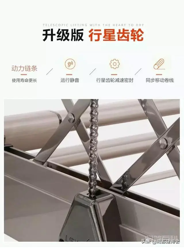 恋伊智能晾衣架——首创手摇升降式晾衣架,24年匠心制造-图片7