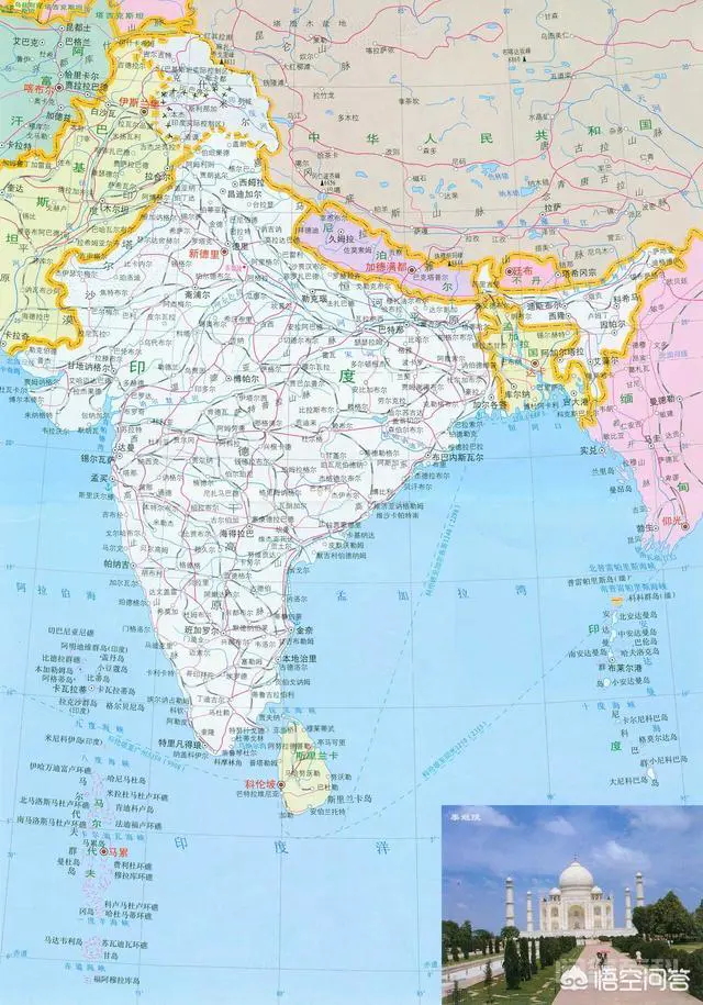 世界国家国土面积的排名前10?-图片7