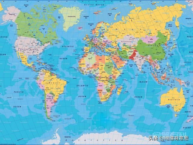 为什么中国的地理位置在世界地图上却是位于“中间”位置呢？-图片3
