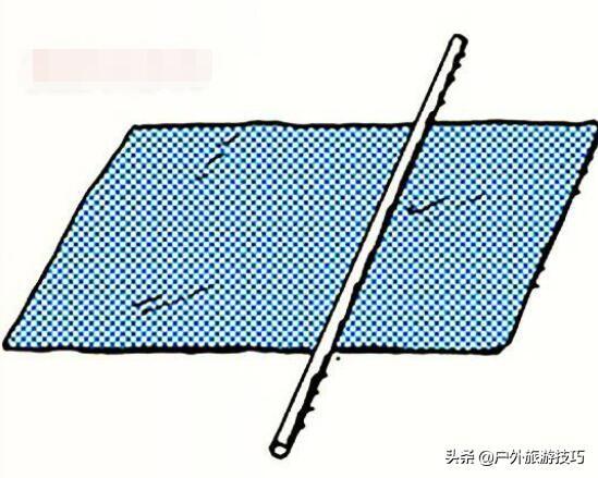 野外生存技能:户外遇到队友受伤如何快速制作一个担架?5种方法-图片5