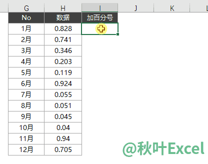 在Excel里怎样给数据添加%?教你3种方法,1秒搞定-图片6