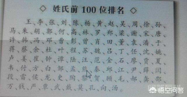 中国的第一大姓氏是什么?-图片3