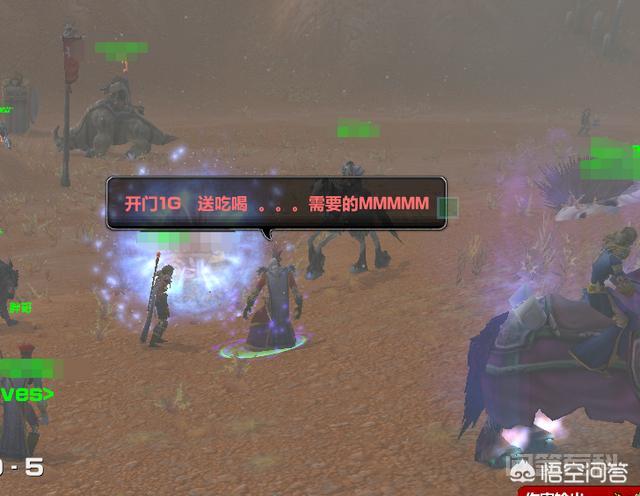 魔兽世界怀旧服:法师在荒芜之地开门,每次1金币,一小时赚几十金,比刷副本还要快?-图片5