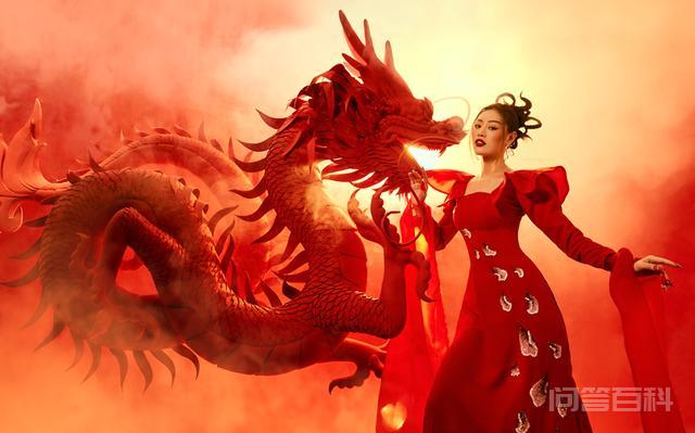 越南环球小姐穿奥黛、与龙共舞,向全世界彰显古代大南帝国的风采-图片1
