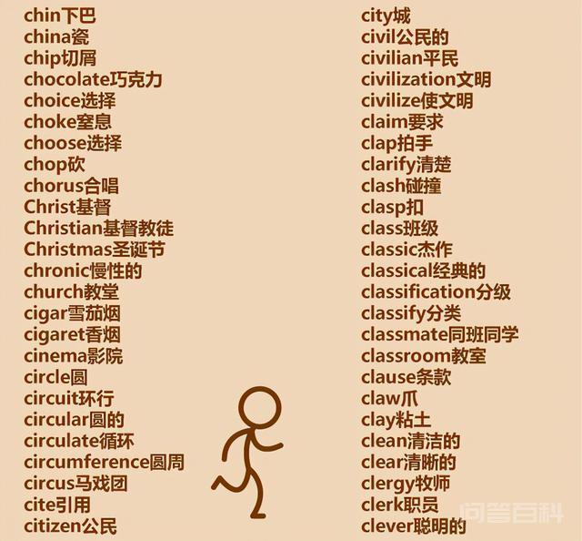 懒人单词表:c开头555个英语单词,拿走不谢-图片4