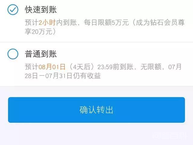 余额宝提现是怎么收费?几种免费提现的方式-图片1