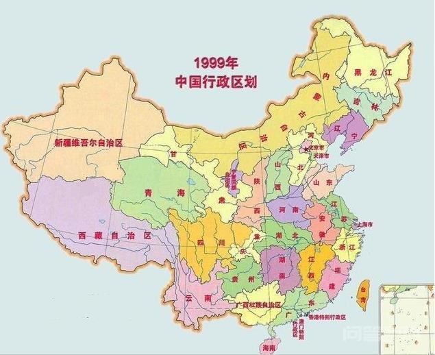 新中国的行政区划地图演变:你最喜欢哪个时代的区划地图-图片6