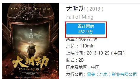 《龙之战》票房惨淡,前段时间的《荡寇风云》票房一败涂地,国产历史电影前途何在?-图片2