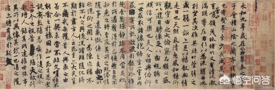 天下第一行书《兰亭序》作者存疑吗?为什么?