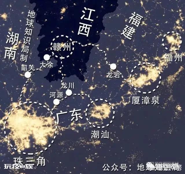 从潮汕卫星灯光图能看出什么?-图片2
