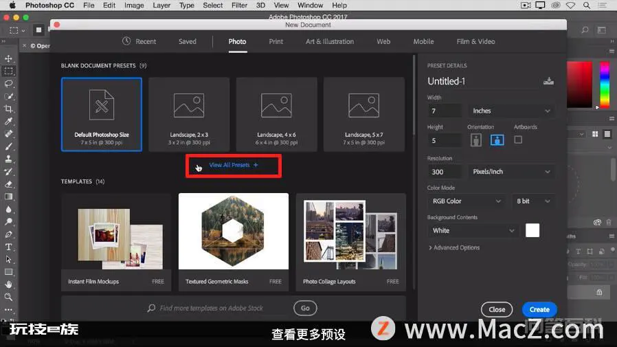 Photoshop 入门教程「1」如何在Mac版 Photoshop 中打开图像?-图片9