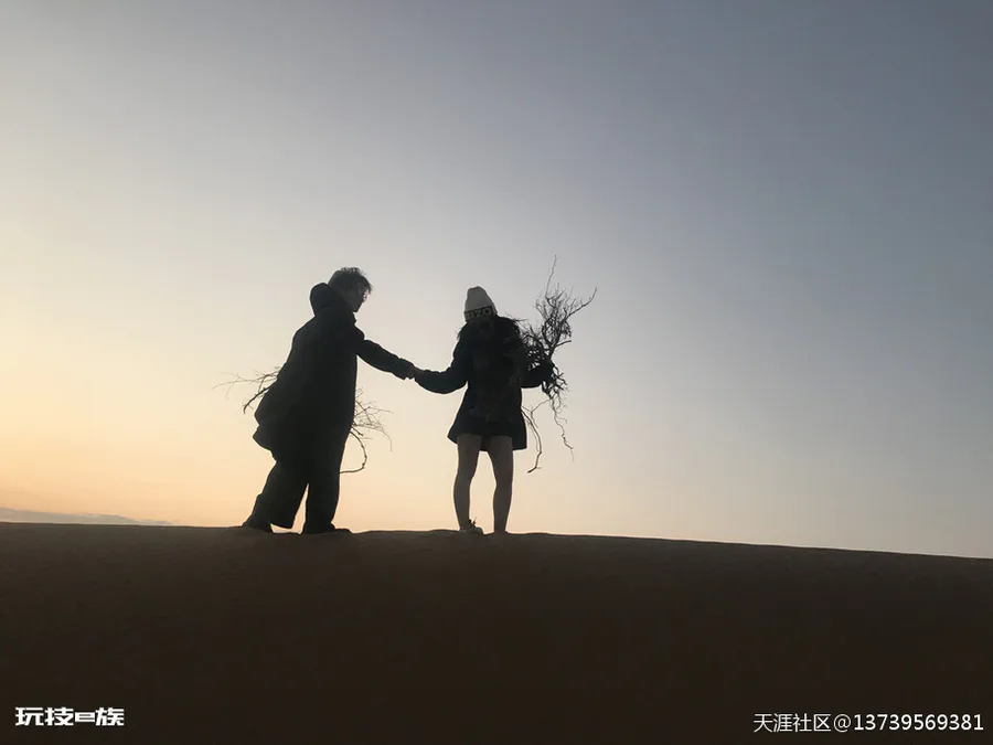 腾格里沙漠五湖穿越航拍旅行-图片15