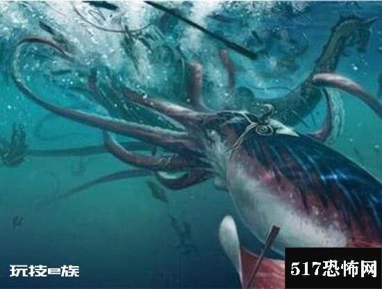 巨型海怪杀死50吨鲸鱼,超恐怖海怪/疑似长60米的大王乌贼-图片7