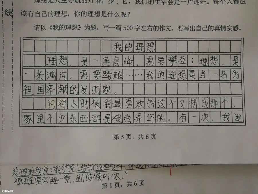 以人生的理想为题的作文500字-图片2