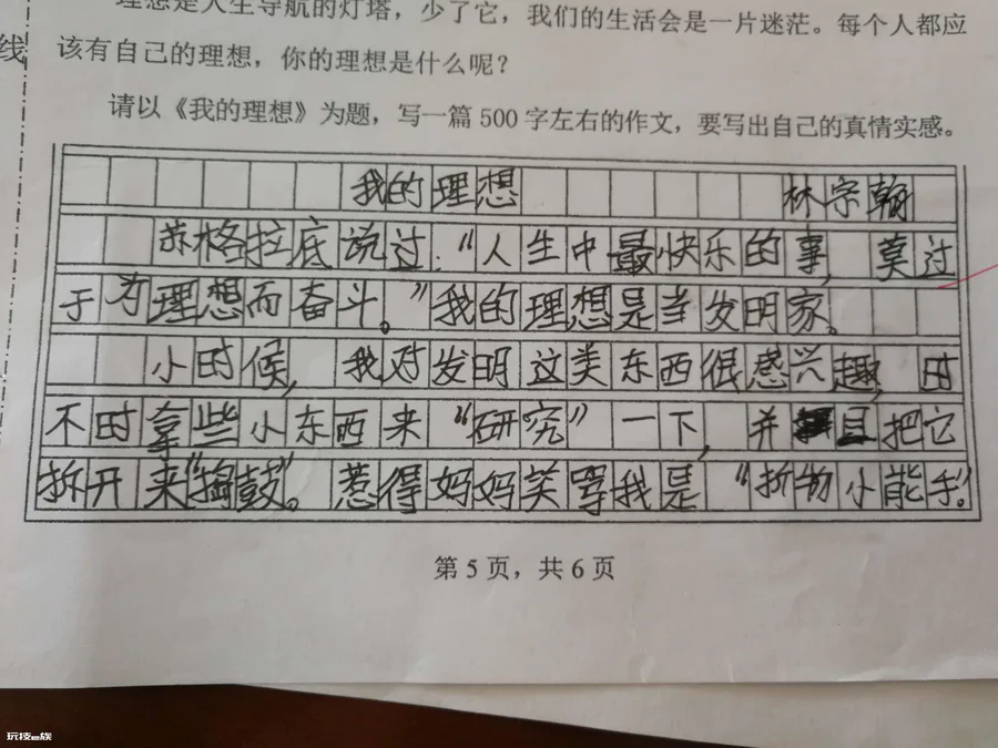 以人生的理想为题的作文500字-图片3