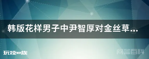 韩版花样男子中尹智厚对金丝草从头至尾是什么感情?