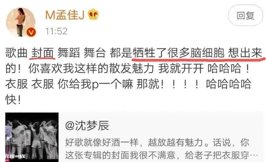 no zuo no die!孟佳半裸封面遭网曝是抄袭,网友称没抄到精髓-图片2
