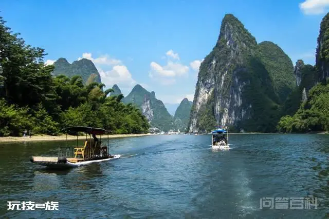 世界上规模最大的岩溶山水游览区之一:桂林市漓江景区,九马画山-图片1