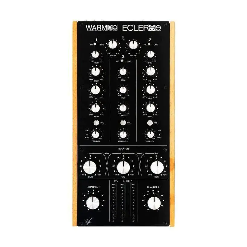 少有的两通道复古模拟混音台:Ecler DJ 的 WARM 混音台回归-图片2