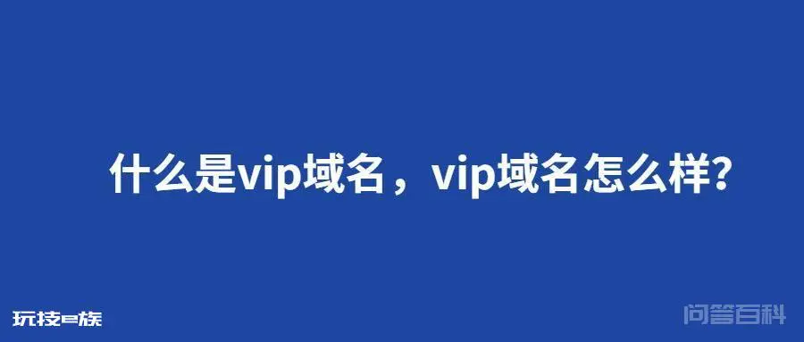 什么是vip域名,vip域名怎么样?