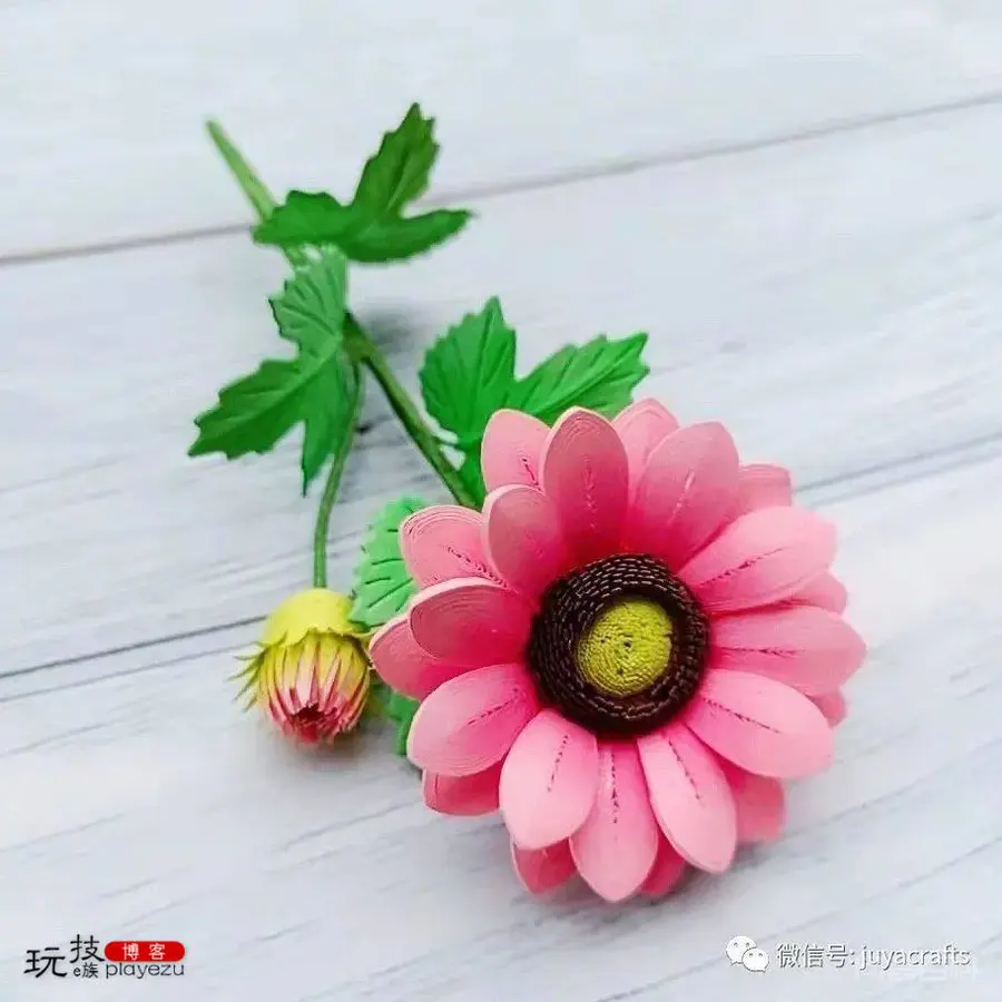 【作品专辑】读者杨嘉茵(风铃草)的衍纸作品集4-图片20