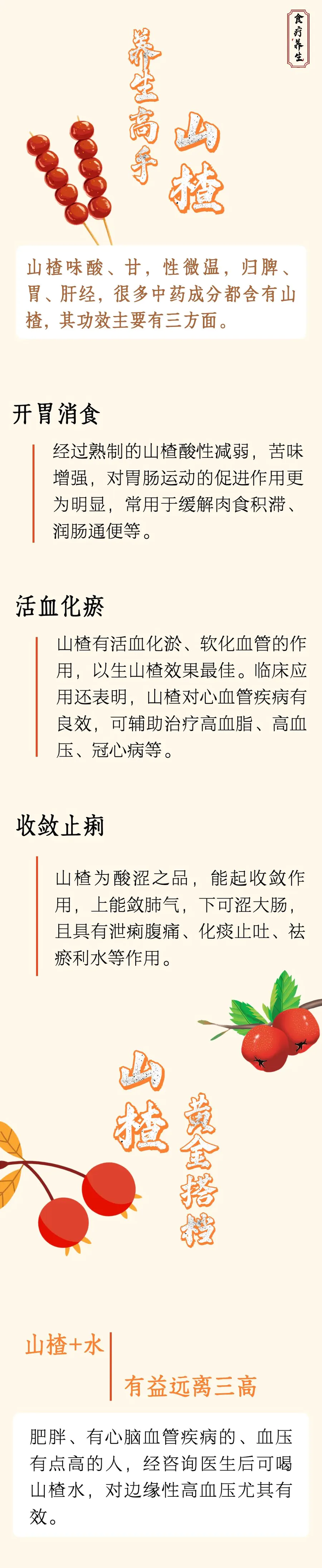 山楂配一宝,三高不来找!中医专家和营养学家都偏爱-图片1