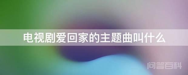 电视剧爱回家的主题曲叫什么