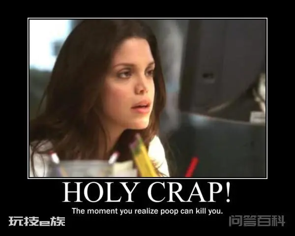 holy crap 什么意思