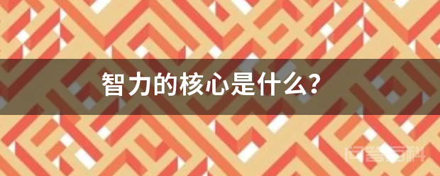 智力的核心是什么?