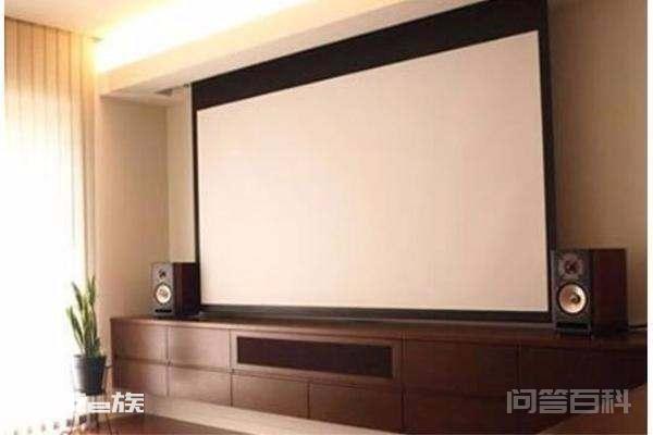 家庭影院如何确定投影屏幕的尺寸?