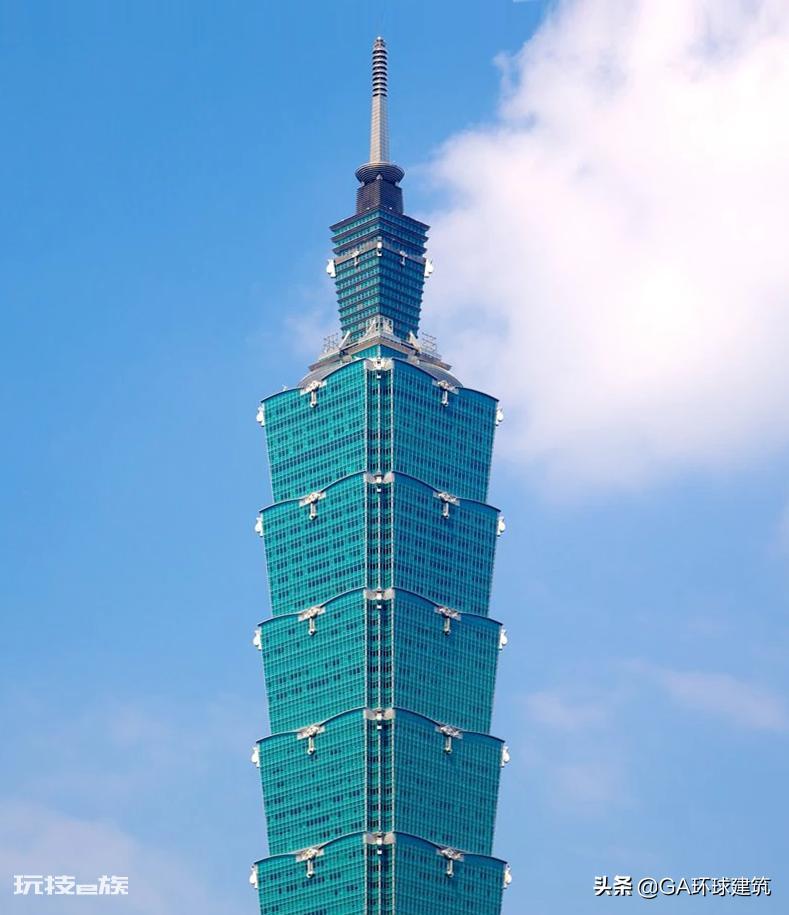 台北101大厦多高多少层(101大厦主体高度世界排名)-图片2