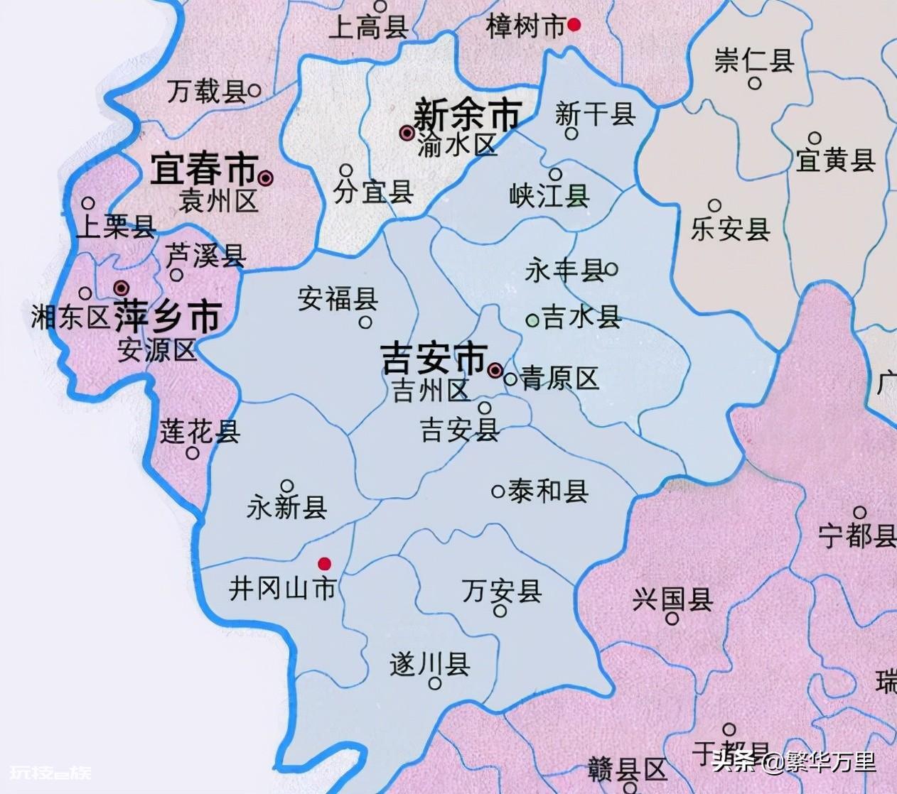 吉安是属于哪个省市(江西省吉安市区划格局形成的历史过程)-图片5