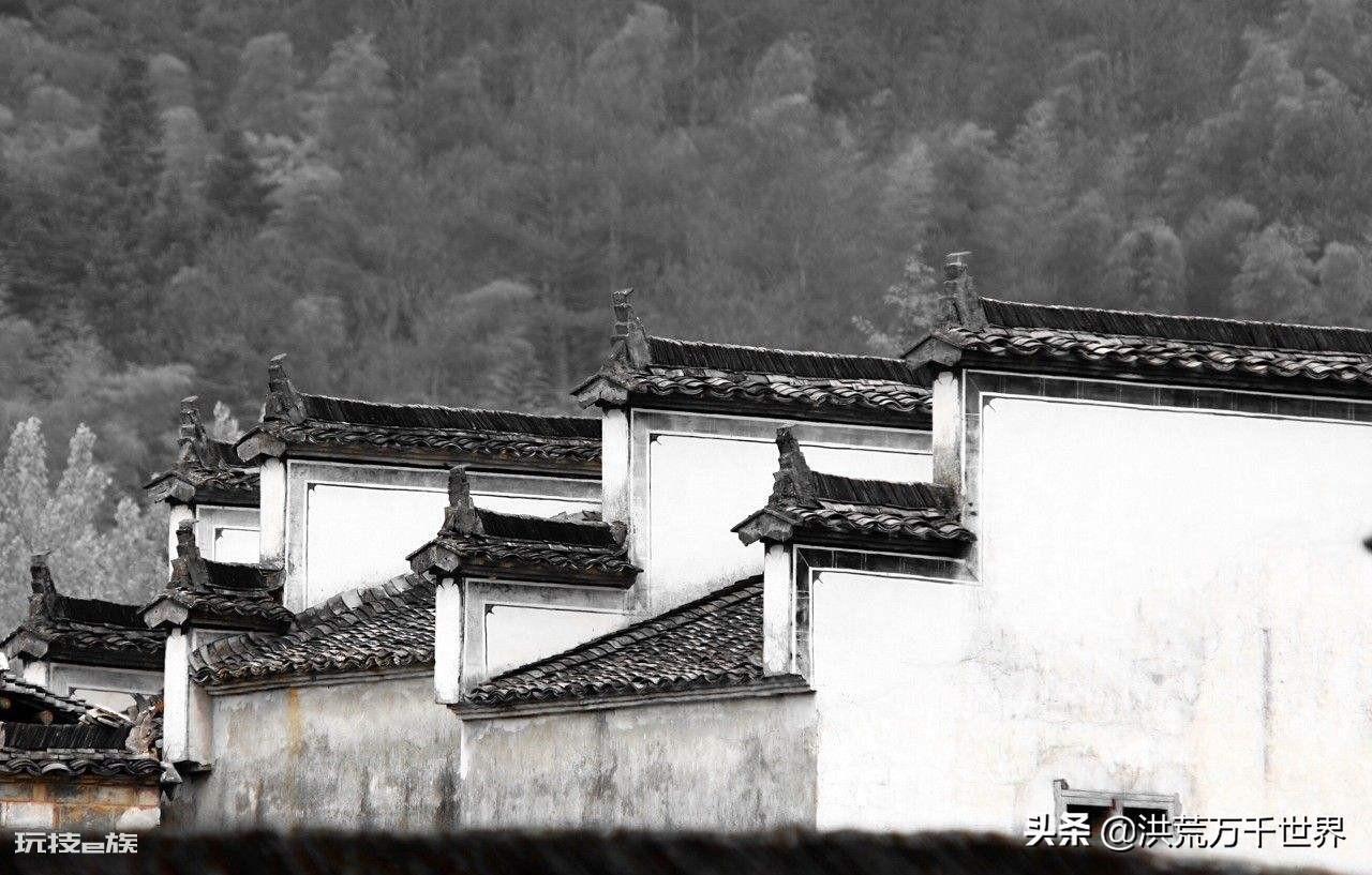 徽派建筑的四大特点顺口溜(徽派建筑的马头墙与白墙青瓦)-图片3