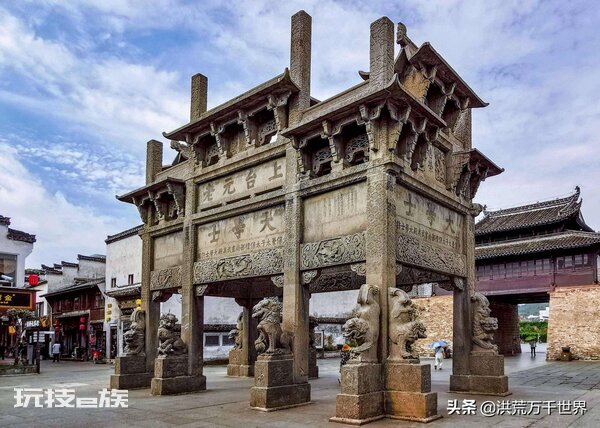 徽派建筑的四大特点顺口溜(徽派建筑的马头墙与白墙青瓦)-图片4
