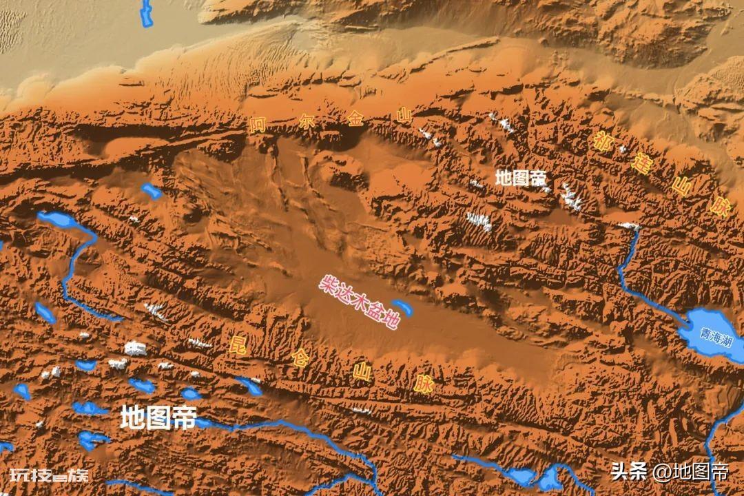 我国海拔最高的盆地介绍(柴达木盆地的地理百科介绍)-图片3
