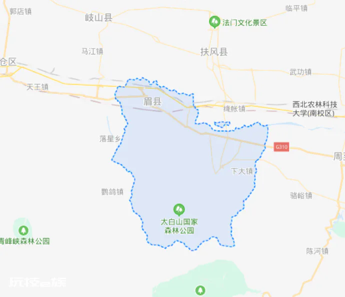 眉县在哪个省哪个市(陕西省宝鸡市眉县面积与人口)-图片4