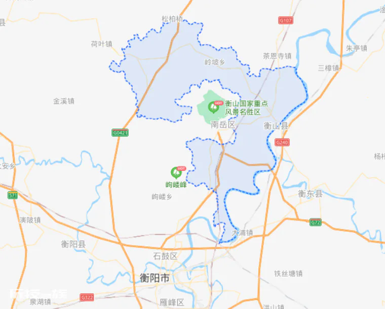 衡山县属于哪个省哪个市(湖南省地级市衡阳市区划演化)-图片4