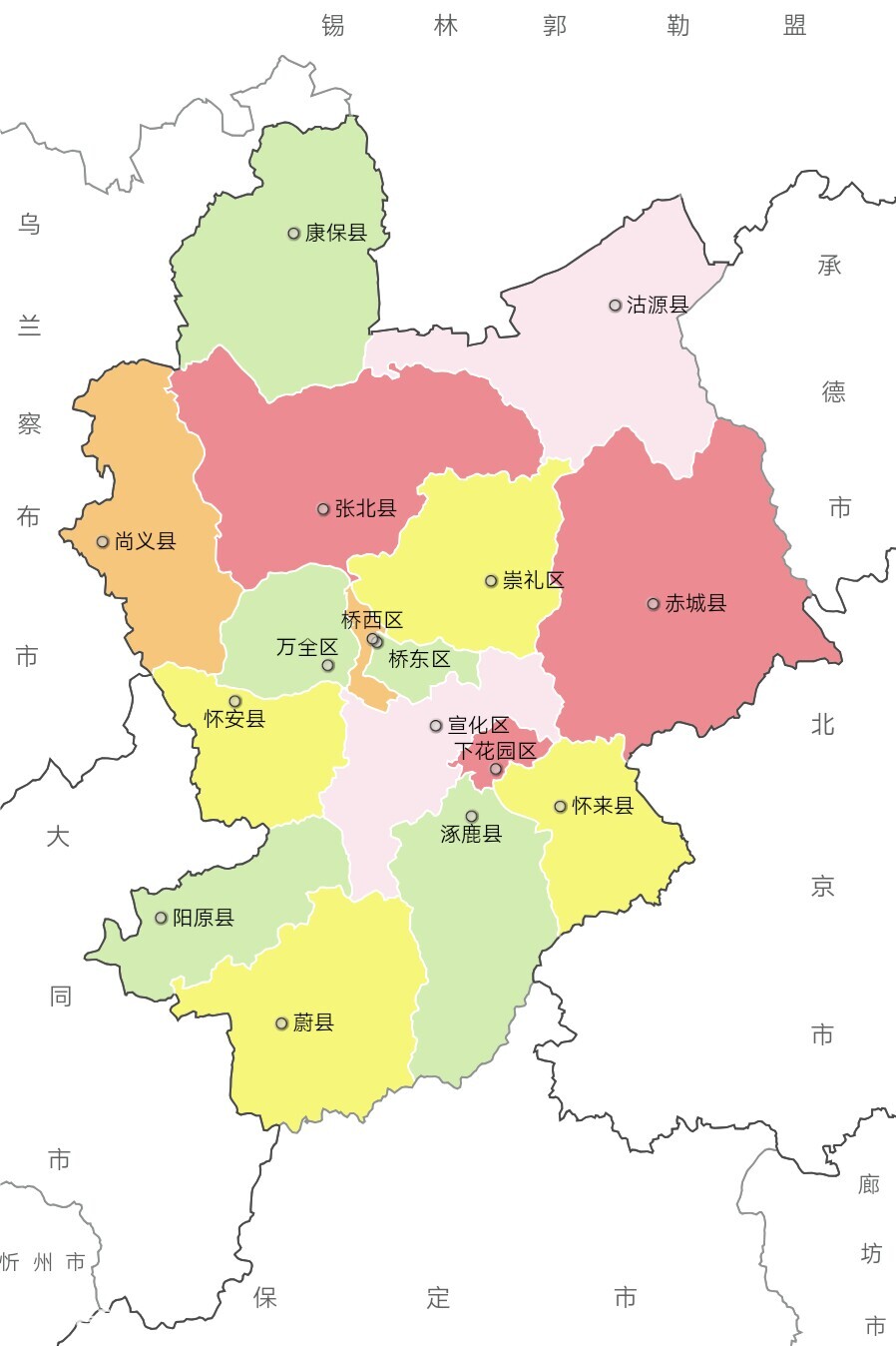 河北省有几个市和县(河北省11个地级市具体行政区划)-图片8