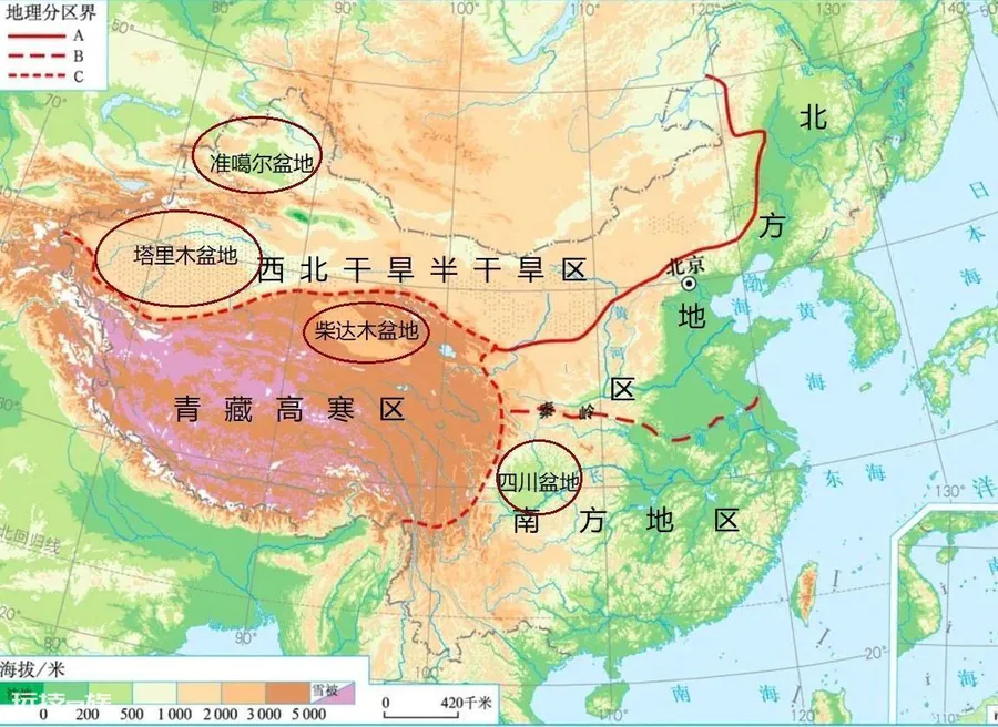 柴达木盆地位于我国的哪个高原(柴达木盆地地理位置介绍)-图片1