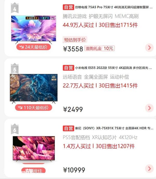 全国十大电视排行榜（口碑最好的中高端电视机排名）-图片15