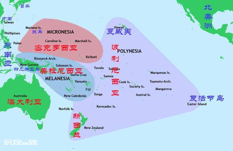 大洋洲在哪里简单介绍(大洋洲有哪些国家在哪个位置)-图片1