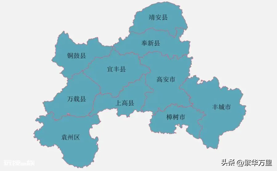 宜春市属于哪个省(江西省第三大城市宜春市有10个区县)-图片1
