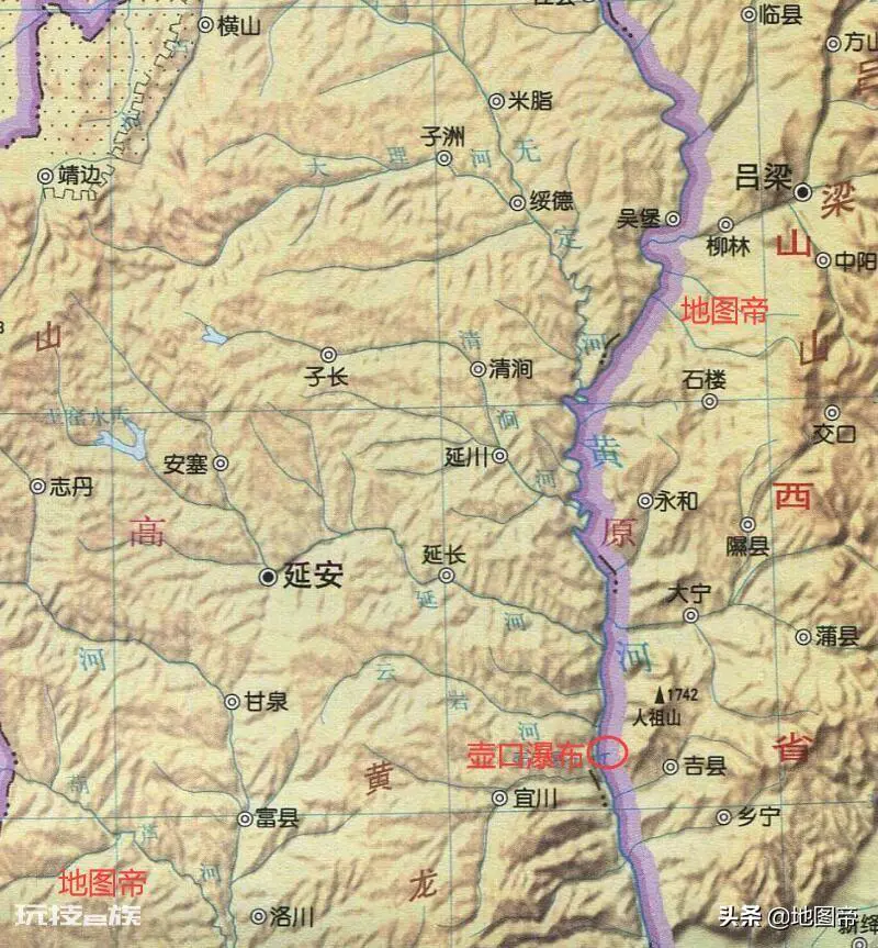 黄河壶口瀑布位于陕西和哪个省之间(黄河壶口瀑布的位置)-图片3