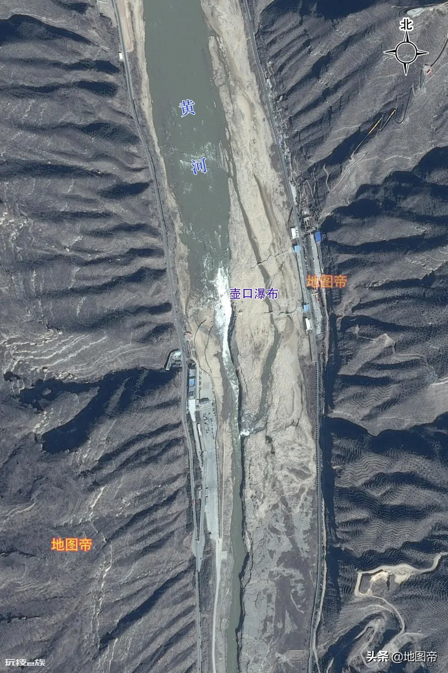 黄河壶口瀑布位于陕西和哪个省之间(黄河壶口瀑布的位置)-图片5