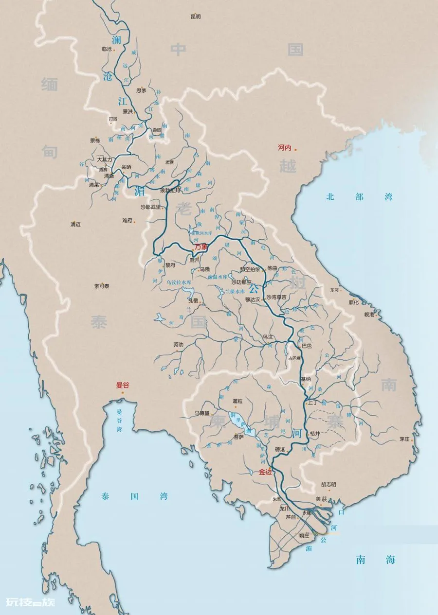 湄公河流经哪几个国家(湄公河三角洲称为“九龙江平原”)-图片2